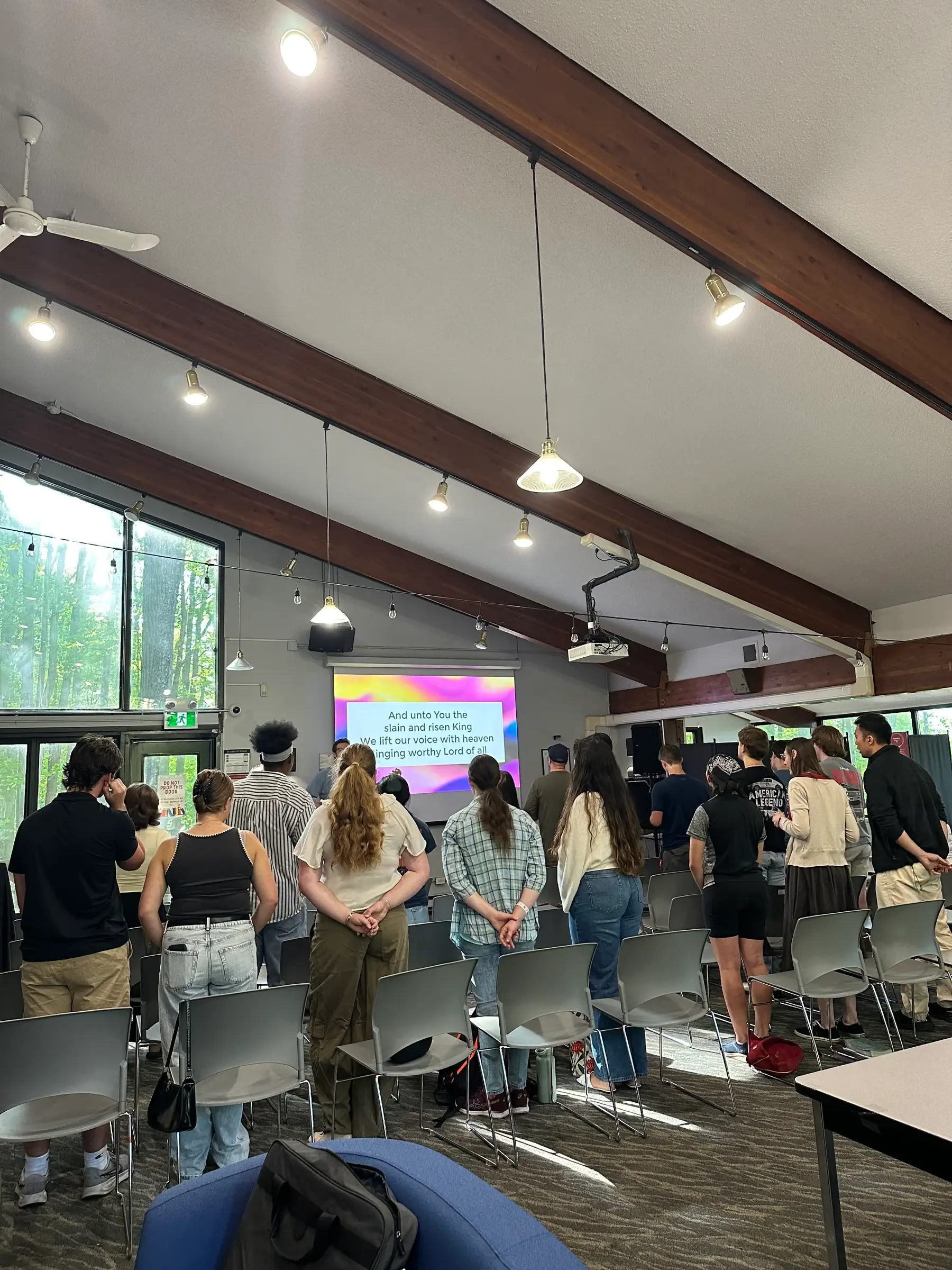 A church plant gathering